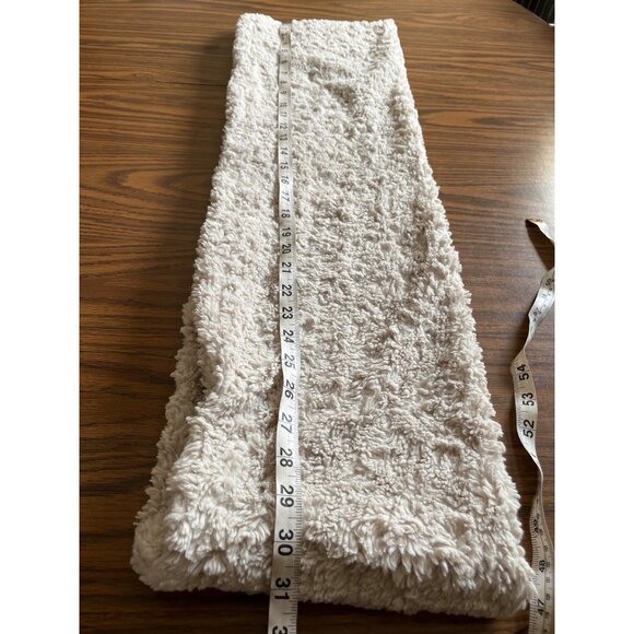 Indigo Soul cream soft and fluffy infinity scarf - Picture 5 of 5